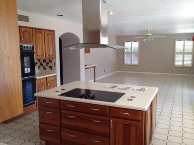 Kitchen looking into the Family Room