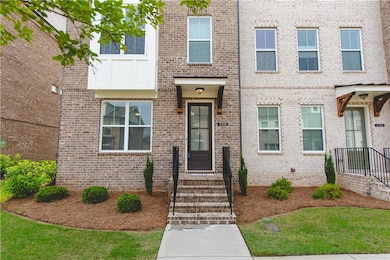 Multi unit property featuring brick siding