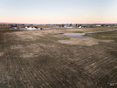 Aerial view of sparsely populated area