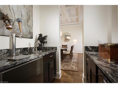 Bar/Butlers Pantry with Dual Refrigerated Beer Tap