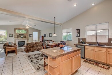 kitchen to family room