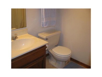 Bathroom. Main bath with ceramic floor, tub and sh