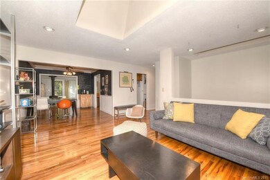 Hardwood floors throughout...note skylight