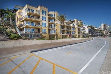 View from the sand over the newly renovated and bu