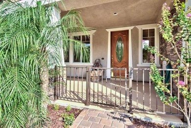 Gated front porch/patio entrance