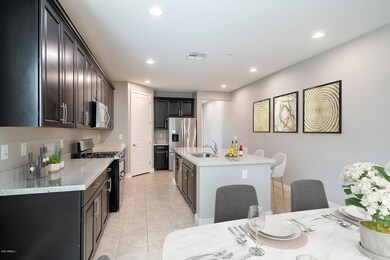 Staged Kitchen