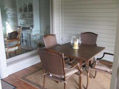 Screened in porch