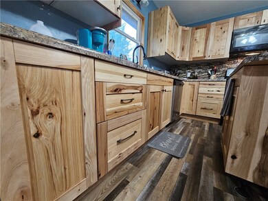 Look at this woodwork.  Make this kitchen yours!