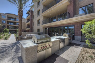 Gas BBQ area