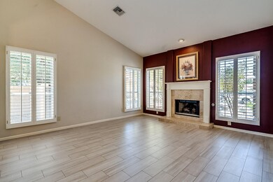Living Room w/ Shuttered Windows