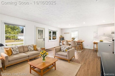 Photo is virtually staged to show you how it can be laid out, furniture not included.