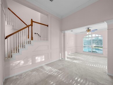 Living room & dining room