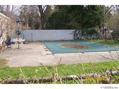 Backyard. LARGE BACK YARD WITH A INGROUND POOL./FE