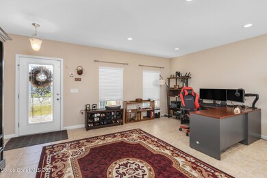 As you enter the home