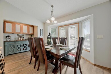 Plenty of space for a large dining table
