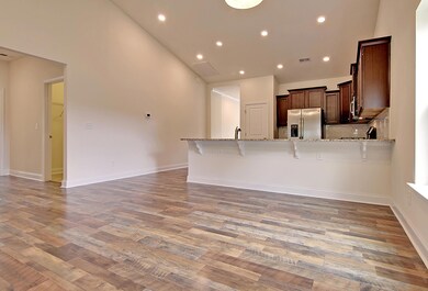 Annandale family towards kitchen