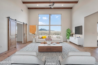 Great Room virtually staged