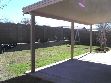 77th Lane back yard