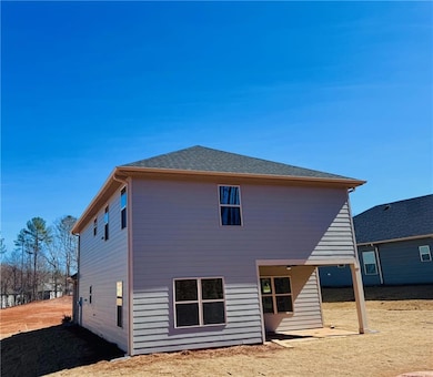 View of back of property