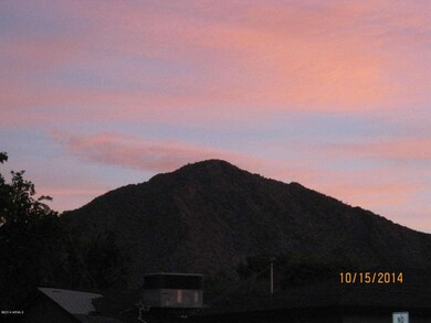 Camelback view from front porch