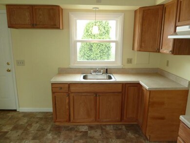 Kitchen Look out the window to your private yard