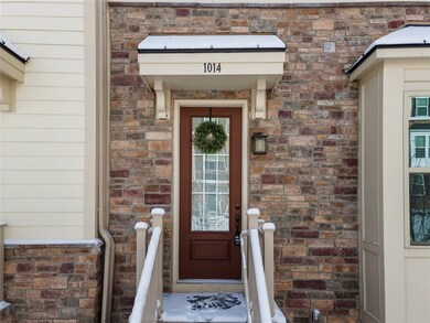 Stylish stone front adds timeless charm and curb a
