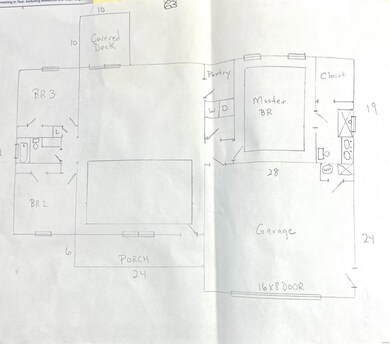 Floor Plan!  With oversized garage