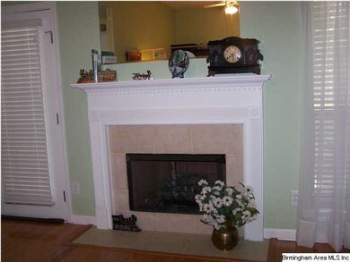 FIRE PLACE WITH GAS LOGS