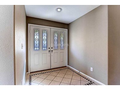 Entry Hall. Custom tile entrance