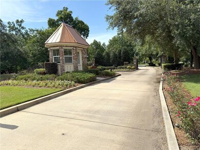 Entrance to subdivision. Keypad entry security gate