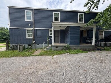 View of front of house with central AC unit