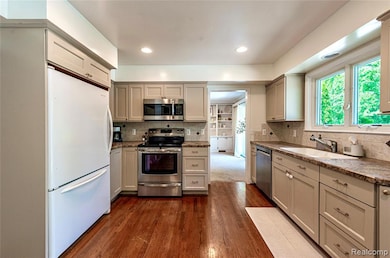 Spacious kitchen