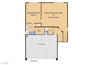 Flooplan - sold out American West Floorplan