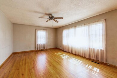 Gleaming hardwood floors!