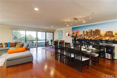 First level has spacious open family room with din