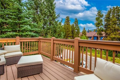 Beautiful and spacious east facing deck.  Decks th