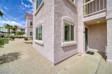 View of home's exterior with stucco siding