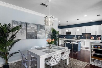 Open living/dining/kitchen