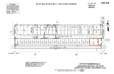APN Map - Farmersville Blvd