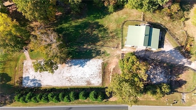 Aerial view of property's location