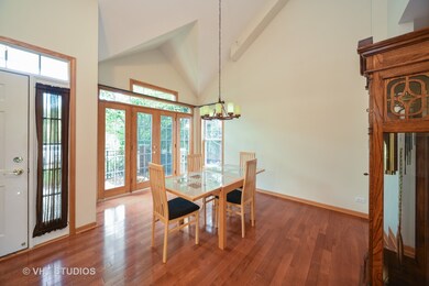 Light Bright Dining Room with Vaulted ceilings, fe