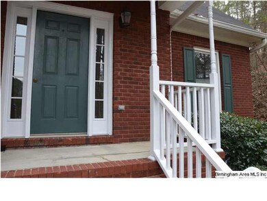 Very inviting front porch