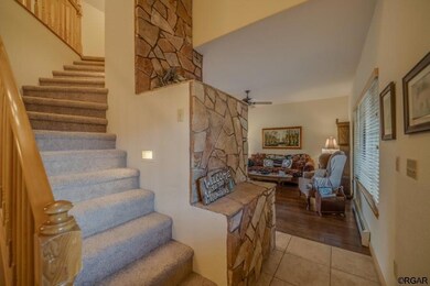 stairway upstairs
