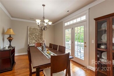 Dining Room with crown molding