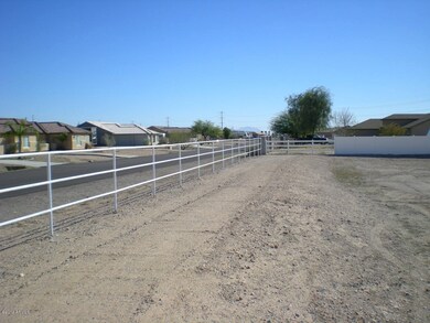 East side of property