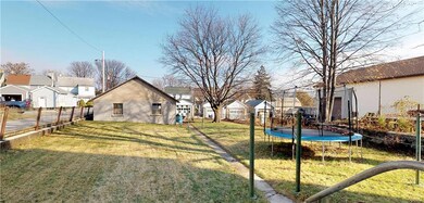 Backyard and Detached 2 Car Gar