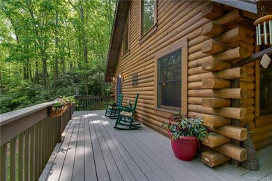 Peaceful rocking deck