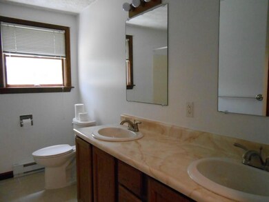 First floor bathroom, with double...