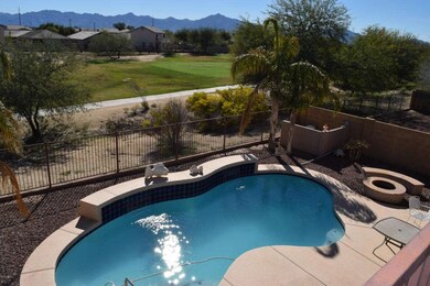 Upstairs Patio_Pool +Estrella Mtn. Views