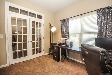 Office off of the foyer.